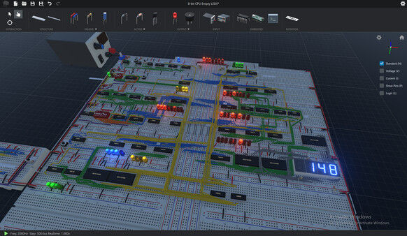 CRUMB Circuit Simulator 截图