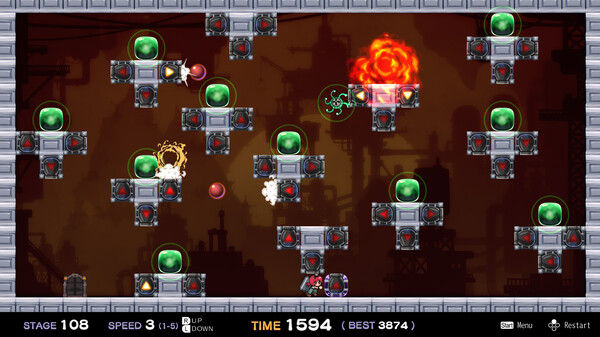 粉碎谜题：锤子先生/Crash Puzzle Hammer-San 截图