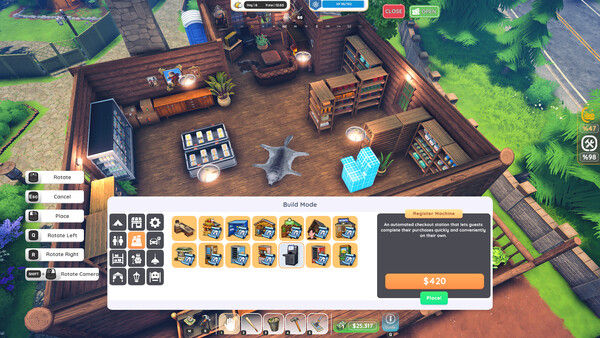 露营地经营/Campsite Hustle! - Management Simulator 截图