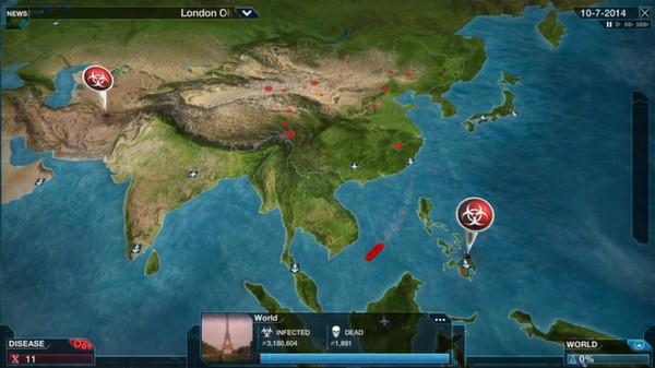 瘟疫公司：物竞天择/Plague Inc: Evolved 截图