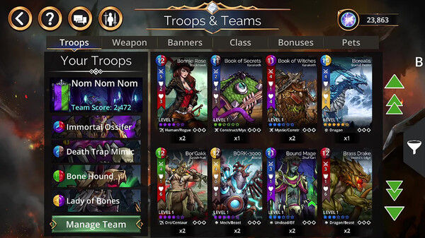 Gems of War - Puzzle RPG 截图