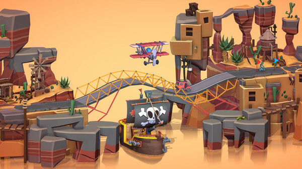桥梁工程师3/Poly Bridge 3 截图