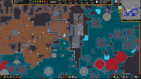 矮人要塞/Dwarf Fortress 截图