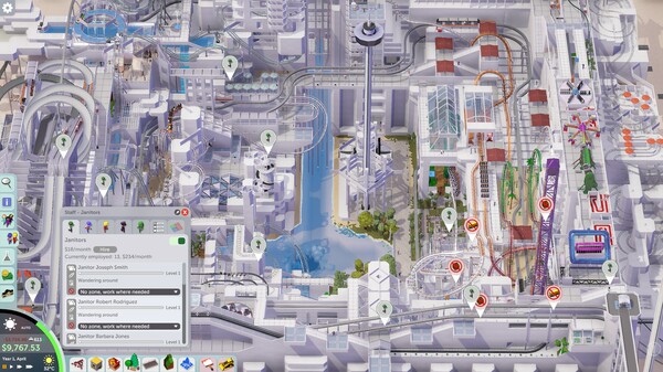 过山车大亨建筑师/Parkitect 截图