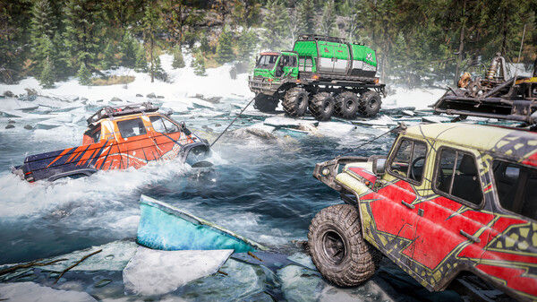 Expeditions: A MudRunner Game - Season 3: Icy Shores 截图