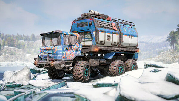 Expeditions: A MudRunner Game - Season 3: Icy Shores 截图