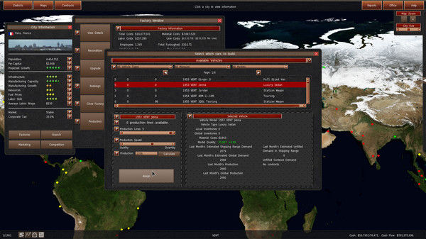 GearCity 截图