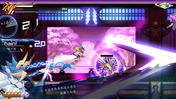 苍蓝雷霆GUNVOLT三部曲增强版/Azure Striker Gunvolt Trilogy Enhanced 截图