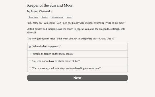 Keeper of the Sun and Moon 截图