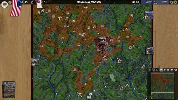 SGS 葛底斯堡战役/SGS Battle for: Gettysburg 截图