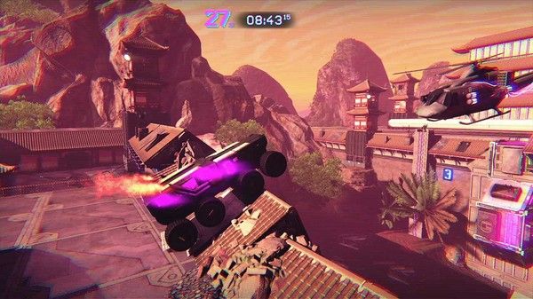 特技摩托：血龙/Trials of the Blood Dragon 截图