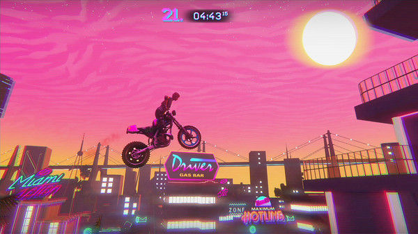 特技摩托：血龙/Trials of the Blood Dragon 截图