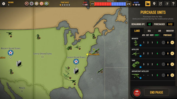 Axis & Allies 1942 Online 截图