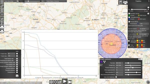 Nuclear War Simulator 截图