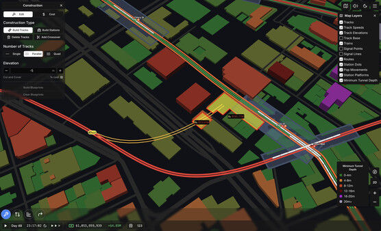 地铁建造/Subway Builder 截图