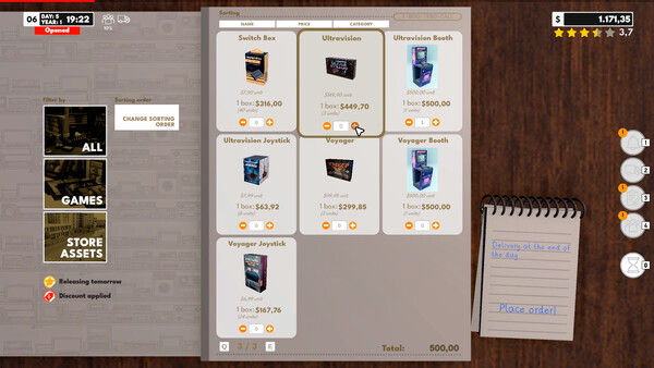 Game Store Chronicle 截图