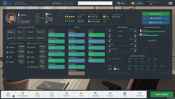 CS电竞经理/CS Manager 截图