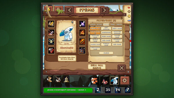 迷你兽：放置战术/Minimon: Tiny Idle Tactics 截图