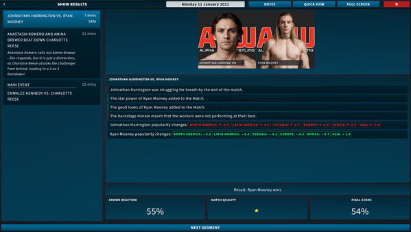 Pro Wrestling Sim 截图