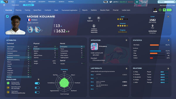 网球经理25/Tennis Manager 25 截图