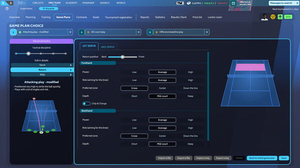 网球经理25/Tennis Manager 25 截图