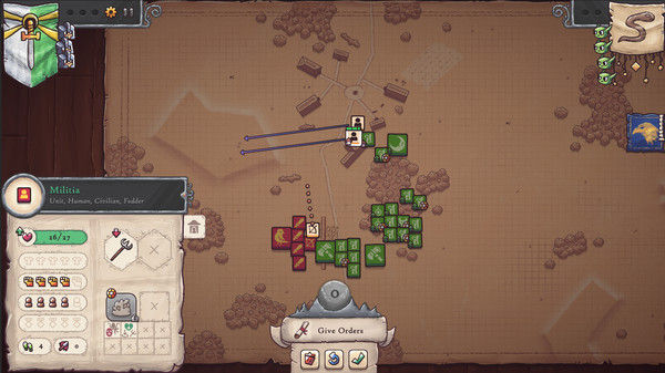 Winter Falling: Battle Tactics 截图