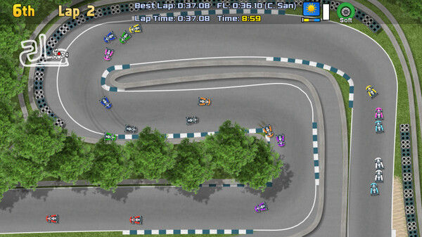 Ultimate Racing 2D 2 截图