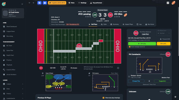 Football Coach: College Dynasty 截图