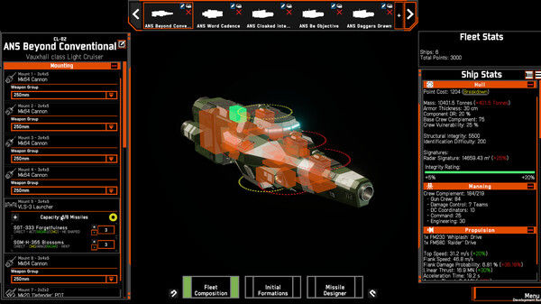 星云：战舰指挥官 NEBULOUS: Fleet Command 截图