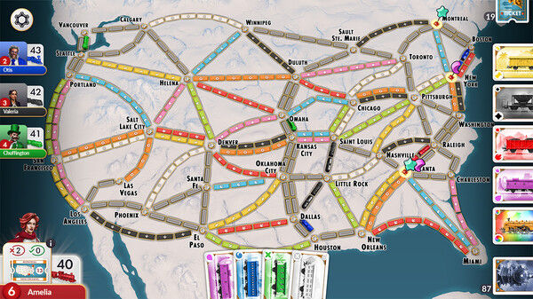 Ticket to Ride® 截图