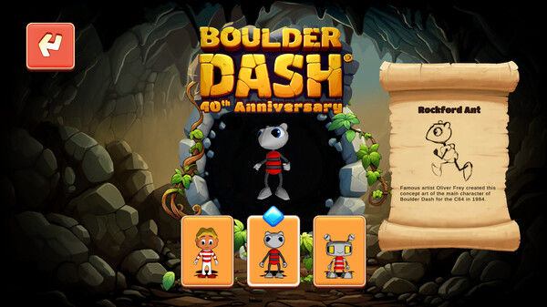 BOULDER DASH 40th Anniversary 截图