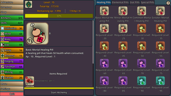 Idle Cultivation 截图