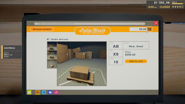 退货专卖店模拟器/Returns Outlet Simulator 截图
