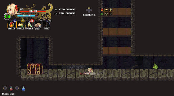 Witchroid Vania: A Magical Girl’s Fantastical Adventures 截图