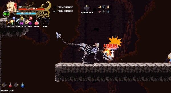 Witchroid Vania: A Magical Girl’s Fantastical Adventures 截图