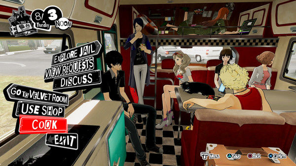 女神异闻录5 乱战：魅影攻手/Persona® 5 Strikers 截图