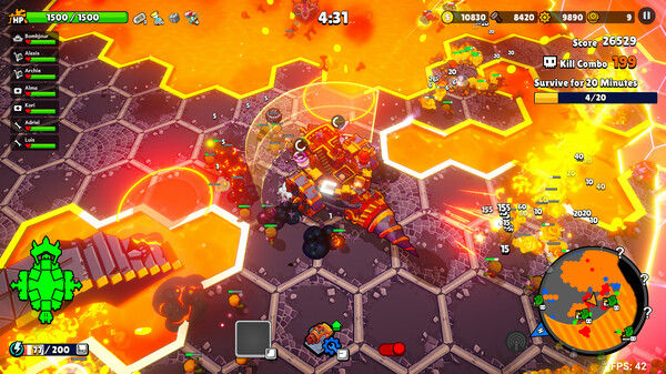 开炮吧方舟 Zombie Rollerz: The Last Ship 截图