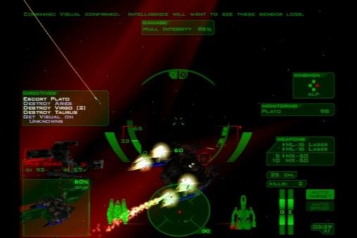 Descent: FreeSpace – The Great War 截图