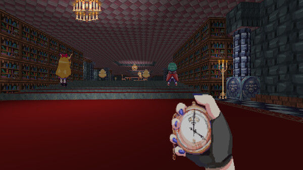 I Am Sakuya: Touhou FPS Game 截图