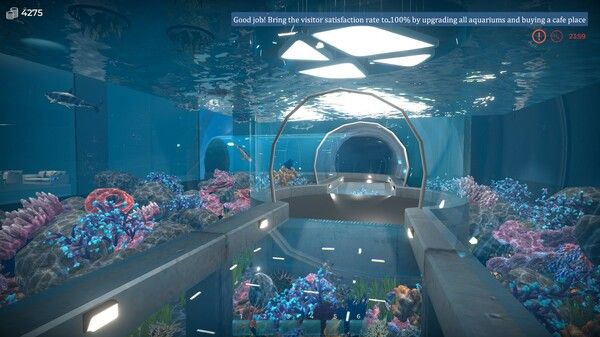 Aquarist - 建造水族馆，繁殖鱼类，拓展你的业务! 截图