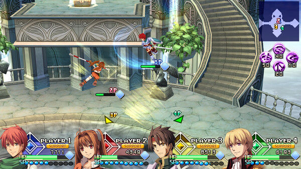 Ys vs. Trails in the Sky: Alternative Saga 截图