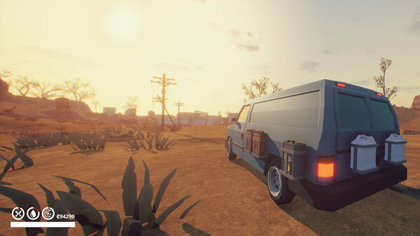 Under the Sand REDUX - a road trip simulator 截图