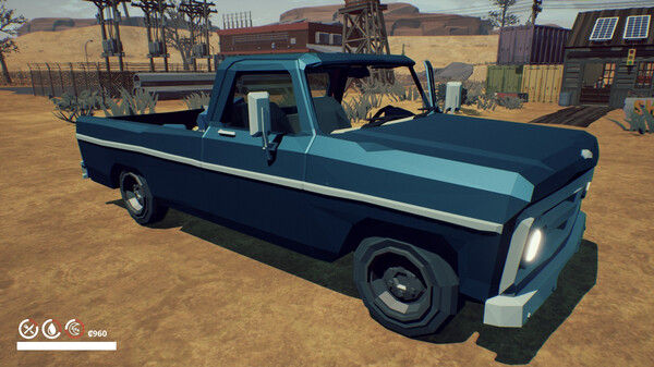 Under the Sand REDUX - a road trip simulator 截图