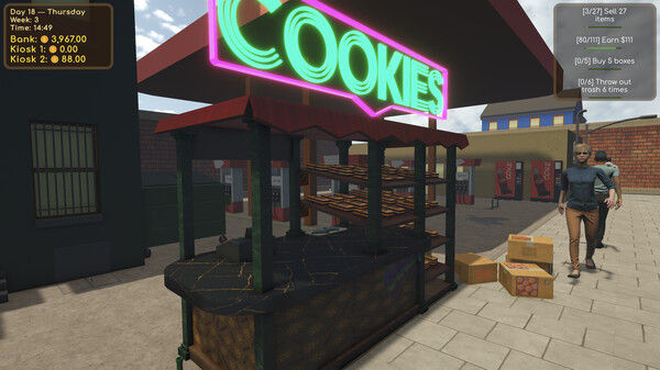 巧克力摊位模拟器/Choco Kiosk Simulator 截图