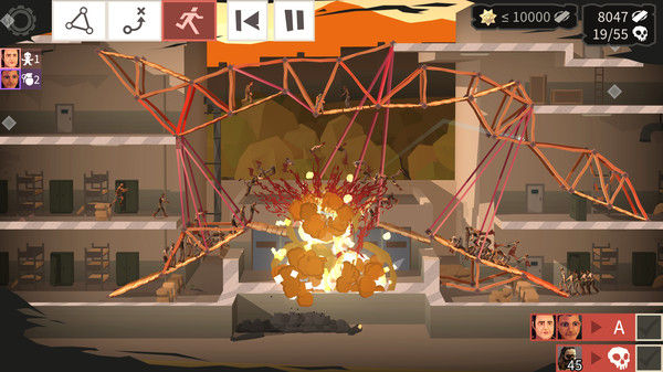 桥梁建造师：行尸走肉/Bridge Constructor: The Walking Dead 截图