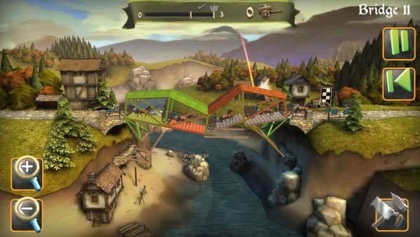 桥梁构造者中世纪/Bridge Constructor Medieval 截图