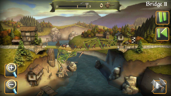 桥梁构造者中世纪/Bridge Constructor Medieval 截图
