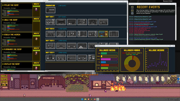 Desktopia: A Desktop Village Simulator 截图