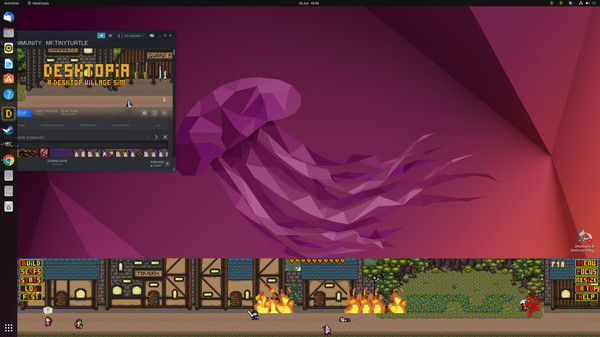 Desktopia: A Desktop Village Simulator 截图