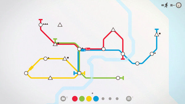 迷你地铁/Mini Metro 截图
